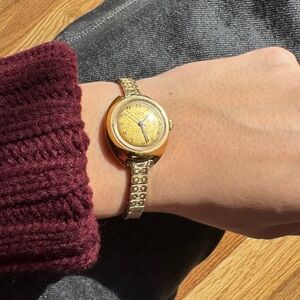 Vintage gold watch